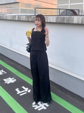 ちなさん(レディース・159cm)の夏コーディネート