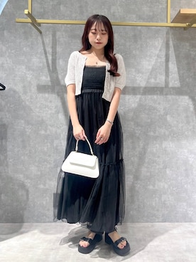 ちなさん（レディース・159cm）の夏コーディネート