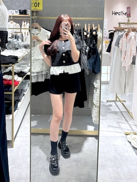 ちなさん(レディース・159cm)の夏コーディネート