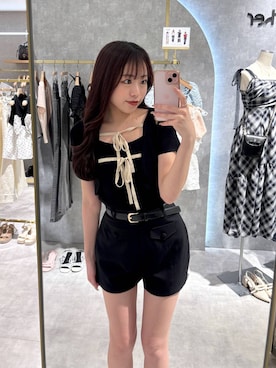 ちなさん(レディース・159cm)の夏コーディネート