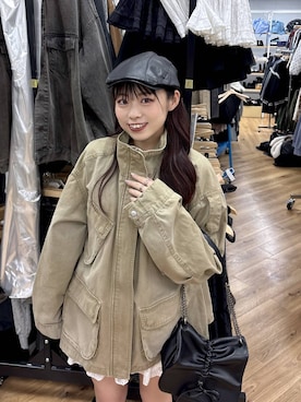 「Heather（ヘザー）の【累計10万本】楽ちんなのに美脚！秋冬No.1ブーツ　インヒールストレッチロングブーツ　571563（ブーツ）」を使った、ちなさん（レディース・159cm）の秋コーディネート