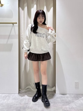 ちなさん（レディース・159cm）の秋コーディネート