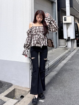ちなさん(レディース・159cm)の夏コーディネート