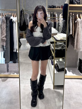 「Heather（ヘザー）のアイテム（その他パンツ）」を使った、ちなさん（レディース・159cm）の秋コーディネート