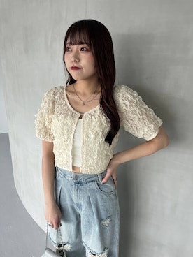 ちなさん（レディース・159cm）の夏コーディネート