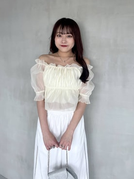 ちなさん（レディース・159cm）の夏コーディネート