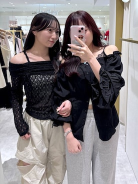 「Heather（ヘザー）のアイテム（Tシャツ/カットソー）」を使った、ちなさん（レディース・159cm）の夏コーディネート