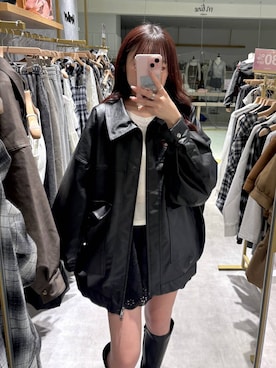 「Heather（ヘザー）のアイテム（その他パンツ）」を使った、ちなさん（レディース・159cm）の秋コーディネート