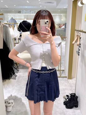 ちなさん（レディース・159cm）の夏コーディネート