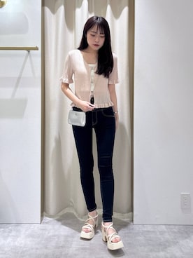 ちなさん（レディース・159cm）の夏コーディネート