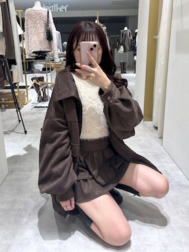 「Heather（ヘザー）のアイテム」を使った、ちなさん（レディース・159cm）の秋コーディネート