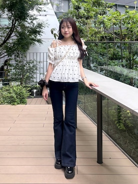 ちなさん(レディース・159cm)の夏コーディネート