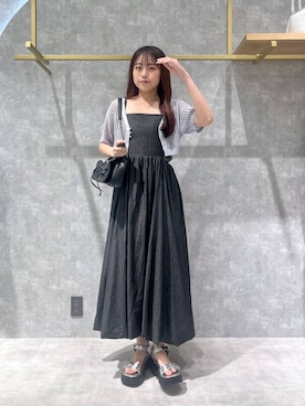 ちなさん（レディース・159cm）の夏コーディネート