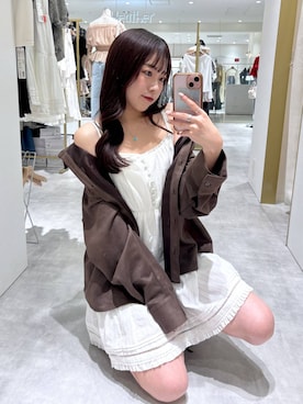 「ミニスカート」｜ちなさん（レディース・159cm・20代）の夏コーディネート