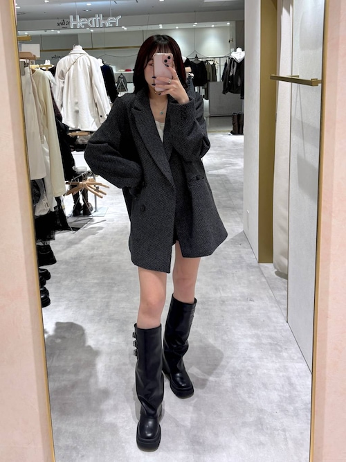 季節を繋ぐあたたかミドルアウター】Winter Big Jacket 144344