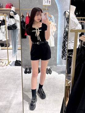 ちなさん（レディース・159cm）の夏コーディネート