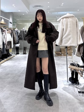 ちなさん（レディース・159cm）の冬コーディネート