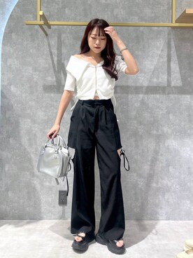 ちなさん(レディース・159cm)の夏コーディネート