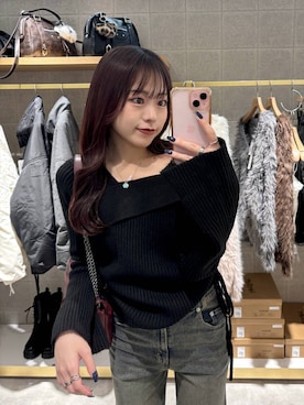 「アイテム（ドレスシューズ）」を使った、ちなさん（レディース・159cm）の秋コーディネート