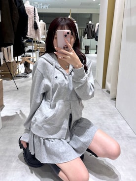 「Heather（ヘザー）のアイテム」を使った、ちなさん（レディース・159cm）の秋コーディネート