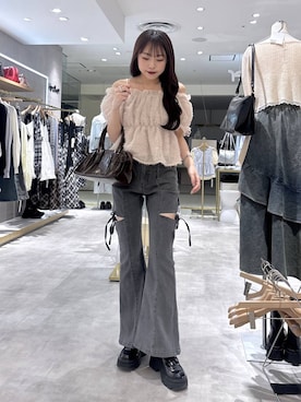 「Heather」｜ちなさん（レディース・159cm）の春コーディネート