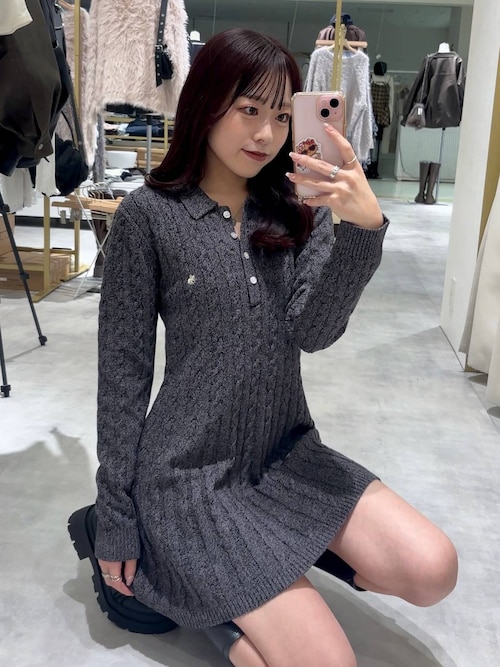 大人気✨️Heather ×POLO BCS スペシャルコラボ ケーブルワンピース 大人気✨️Heather ×POLO BCS スペシャルコラボ ケーブル