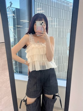 ちなさん（レディース・159cm）の夏コーディネート