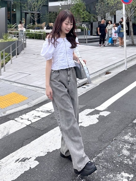 ちなさん（レディース・159cm）の夏コーディネート