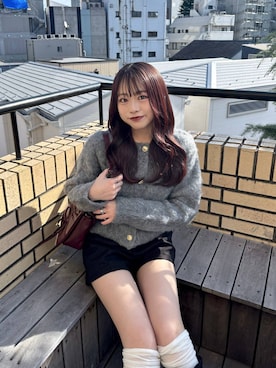 「アイテム（ソックス/靴下）」を使った、ちなさん（レディース・159cm・20代）の冬コーディネート