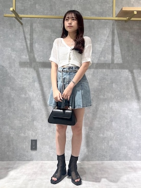 ちなさん（レディース・159cm）の夏コーディネート