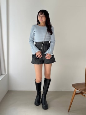 ちなさん（レディース・159cm）の秋コーディネート