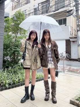 ちなさん（レディース・159cm）の秋コーディネート