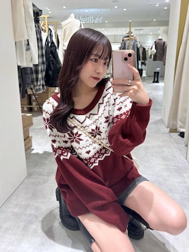 「Heather（ヘザー）のアイテム（その他パンツ）」を使った、ちなさん（レディース・159cm）の秋コーディネート