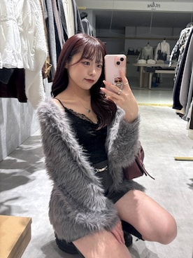 「Heather（ヘザー）のアイテム（その他パンツ）」を使った、ちなさん（レディース・159cm）の秋コーディネート