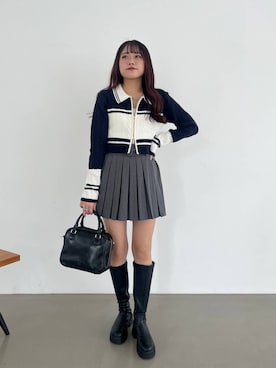 ちなさん（レディース・159cm）の秋コーディネート