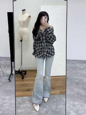 ちなさん(レディース・159cm)の夏コーディネート