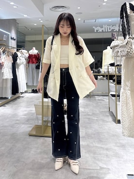 ちなさん(レディース・159cm)の夏コーディネート