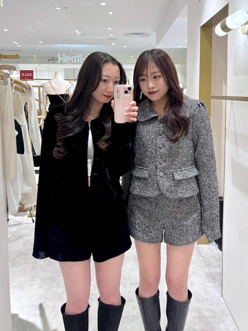 インヒールストレッチロングブーツ　571563