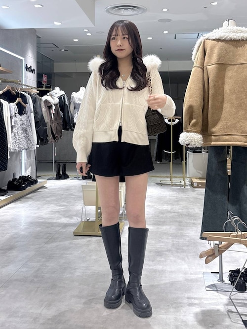 インヒールストレッチロングブーツ　571563