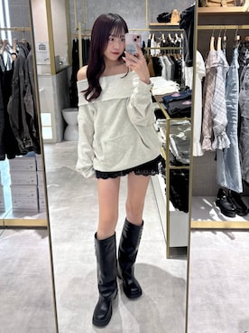 ちなさん（レディース・159cm）の秋コーディネート