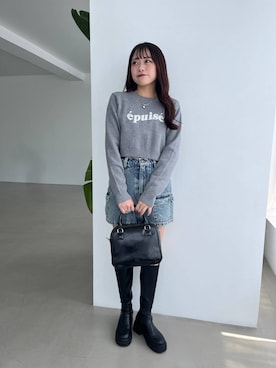 ちなさん（レディース・159cm）の秋コーディネート