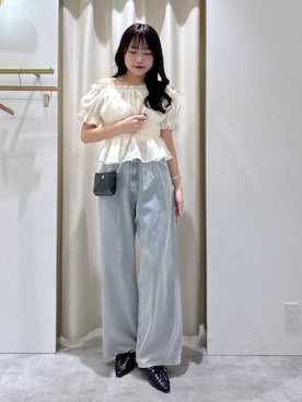 ちなさん（レディース・159cm）の夏コーディネート