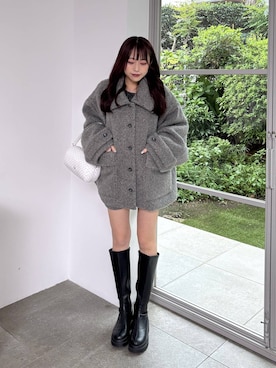 「アイテム（その他アウター）」を使った、ちなさん（レディース・159cm・20代）の秋コーディネート