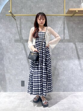 ちなさん（レディース・159cm）の夏コーディネート