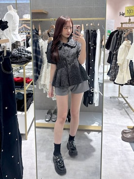 ちなさん(レディース・159cm)の夏コーディネート