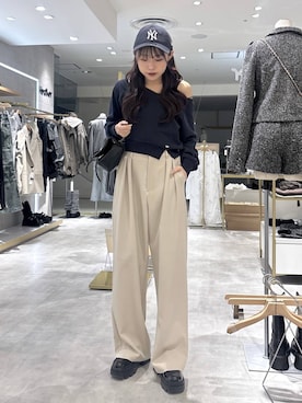 ちなさん（レディース・159cm）の春コーディネート