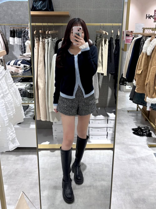 インヒールストレッチロングブーツ　571563