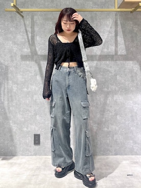 ちなさん（レディース・159cm）の夏コーディネート