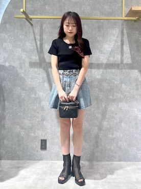 ちなさん（レディース・159cm）の夏コーディネート