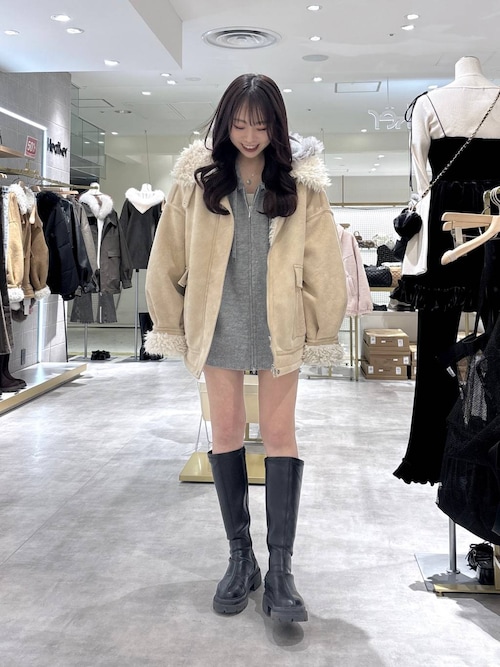 インヒールストレッチロングブーツ　571563